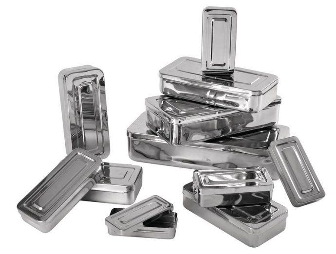 BOITE DE STERILISATION 245*135*50 MM