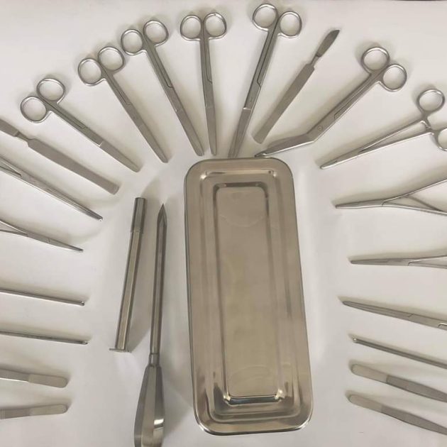 KIT CHIRURGICAL 23 PCS