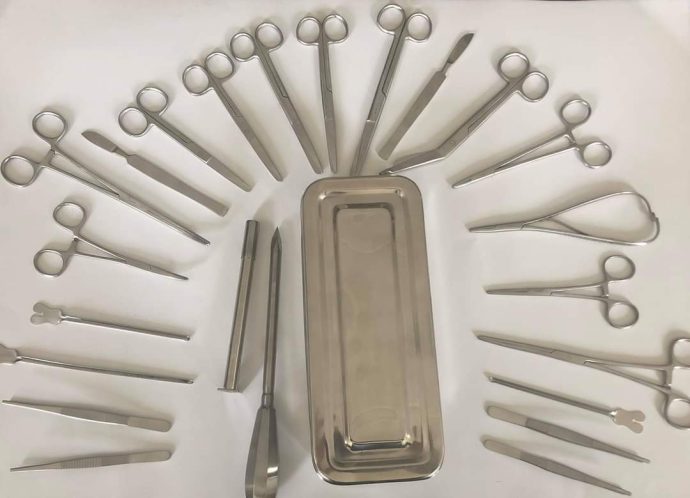 KIT CHIRURGICAL 23 PCS