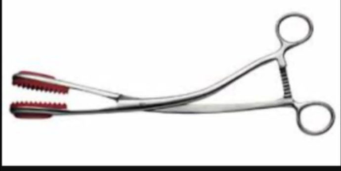 PINCE A CESARIENNE DROITE GRAND MODEL  28CM