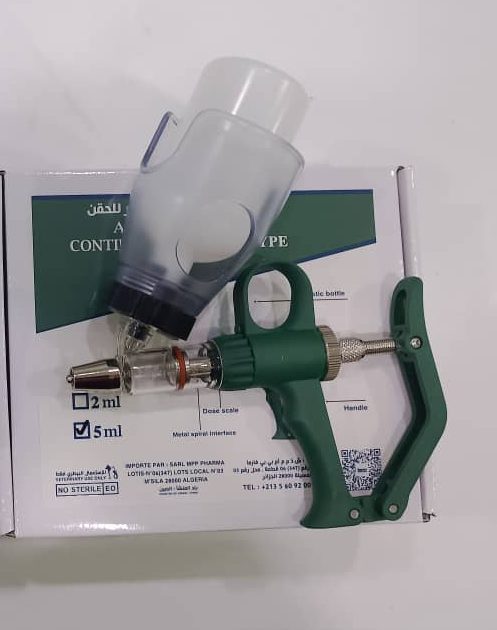 VACCINATEUR 5CC PORTE FLACON 100 ML