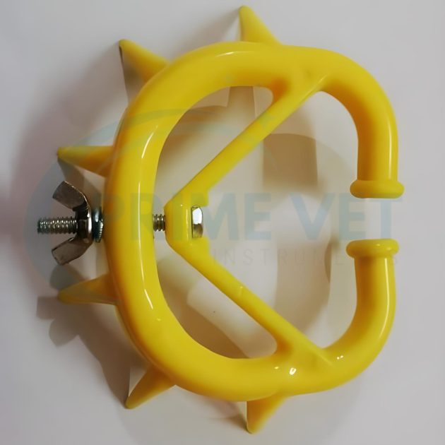 ANNEAU ANTI-TETE PLASTIQUE JAUNE