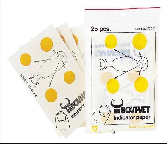 PAPIER TESTE MAMMITE BOVIVET